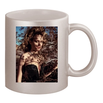 Brie Larson 11oz Metallic Silver Mug