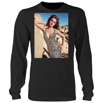 Brie Larson Men's Heavy Long Sleeve TShirt