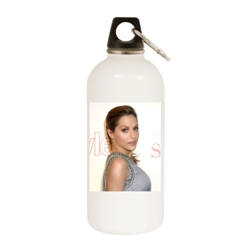 Brittany Murphy White Water Bottle With Carabiner