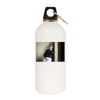 Bryce Dallas Howard White Water Bottle With Carabiner