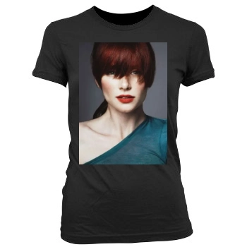 Bryce Dallas Howard Women's Junior Cut Crewneck T-Shirt