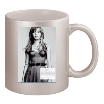 Brittany Murphy 11oz Metallic Silver Mug