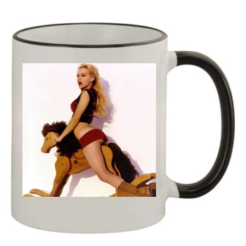 Brittany Murphy 11oz Colored Rim & Handle Mug