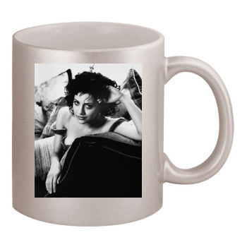 Brittany Murphy 11oz Metallic Silver Mug