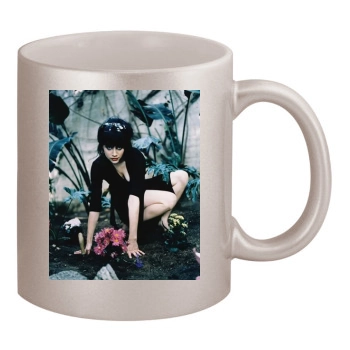 Brittany Murphy 11oz Metallic Silver Mug