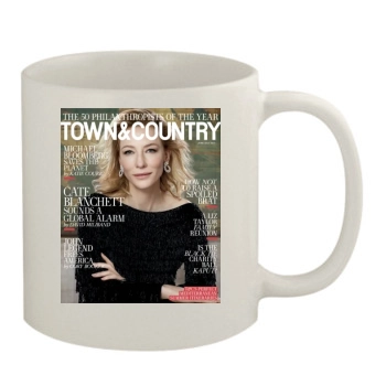 Cate Blanchett 11oz White Mug