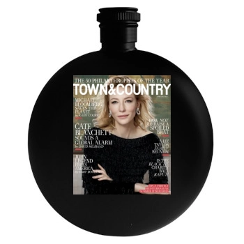 Cate Blanchett Round Flask