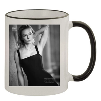 Cate Blanchett 11oz Colored Rim & Handle Mug