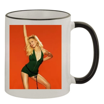 Brittany Murphy 11oz Colored Rim & Handle Mug