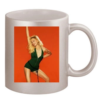 Brittany Murphy 11oz Metallic Silver Mug