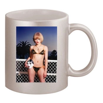 Brittany Murphy 11oz Metallic Silver Mug