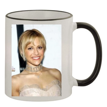 Brittany Murphy 11oz Colored Rim & Handle Mug