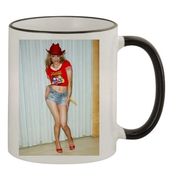 Brittany Murphy 11oz Colored Rim & Handle Mug