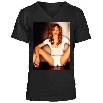 Brittany Murphy Men's V-Neck T-Shirt