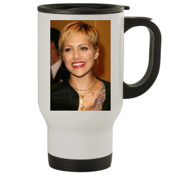 Brittany Murphy Stainless Steel Travel Mug