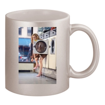 Brittany Murphy 11oz Metallic Silver Mug