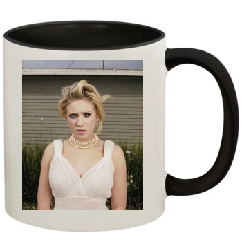 Brittany Snow 11oz Colored Inner & Handle Mug