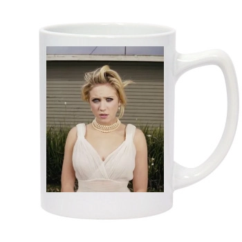 Brittany Snow 14oz White Statesman Mug