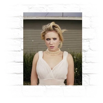 Brittany Snow Metal Wall Art