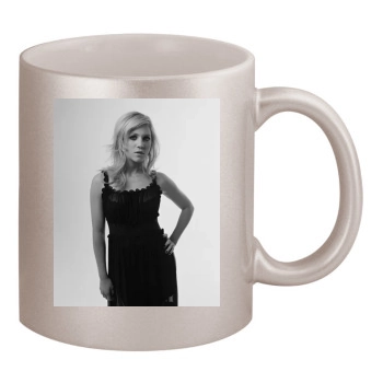 Brittany Snow 11oz Metallic Silver Mug