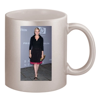 Brittany Snow 11oz Metallic Silver Mug