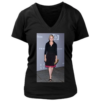 Brittany Snow Women's Deep V-Neck TShirt