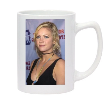 Brittany Snow 14oz White Statesman Mug