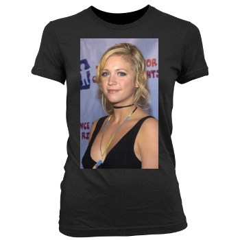 Brittany Snow Women's Junior Cut Crewneck T-Shirt