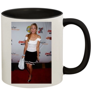 Brittany Snow 11oz Colored Inner & Handle Mug