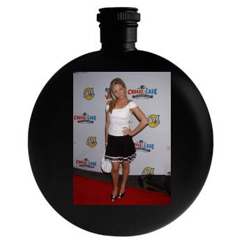 Brittany Snow Round Flask