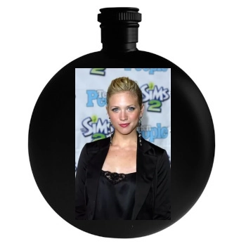 Brittany Snow Round Flask