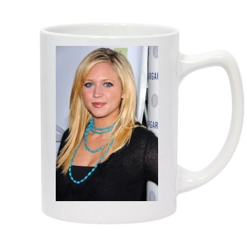 Brittany Snow 14oz White Statesman Mug