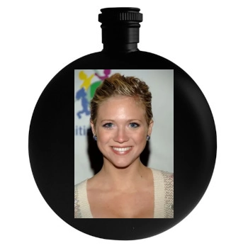 Brittany Snow Round Flask