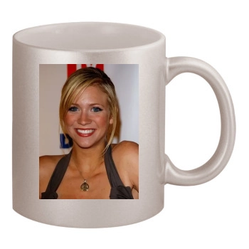 Brittany Snow 11oz Metallic Silver Mug