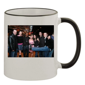 Brittany Snow 11oz Colored Rim & Handle Mug