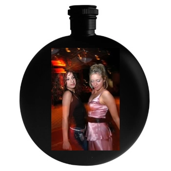 Brittany Snow Round Flask