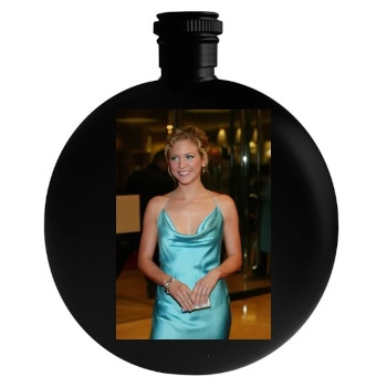 Brittany Snow Round Flask