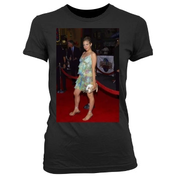 Brittany Snow Women's Junior Cut Crewneck T-Shirt