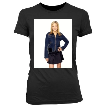 Brittany Snow Women's Junior Cut Crewneck T-Shirt