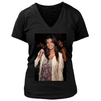 Brittny Gastineau Women's Deep V-Neck TShirt