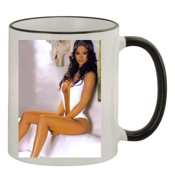 Brooke Burke 11oz Colored Rim & Handle Mug