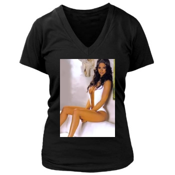 Brooke Burke Women's Deep V-Neck TShirt