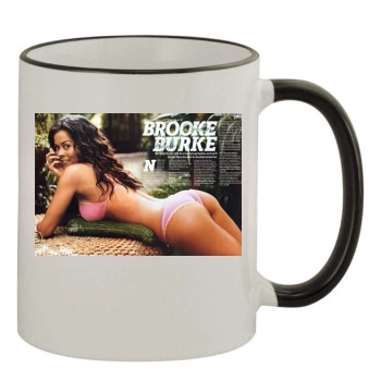 Brooke Burke 11oz Colored Rim & Handle Mug