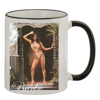 Brooke Burke 11oz Colored Rim & Handle Mug