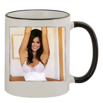 Brooke Burke 11oz Colored Rim & Handle Mug