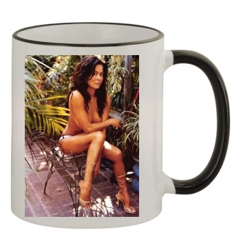 Brooke Burke 11oz Colored Rim & Handle Mug