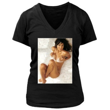 Brooke Burke Women's Deep V-Neck TShirt