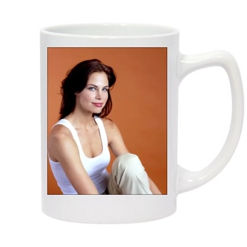 Brooke Burns 14oz White Statesman Mug