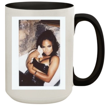 Christina Milian 15oz Colored Inner & Handle Mug