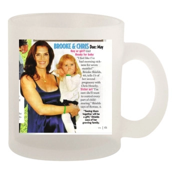 Brooke Shields 10oz Frosted Mug